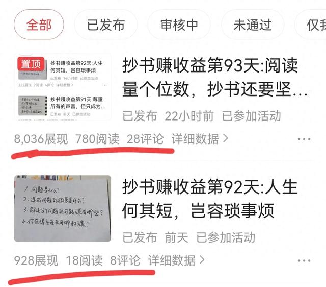 抄书赚收益第94天:头条的数据和我的情绪，一个比一个不稳定-1.jpg