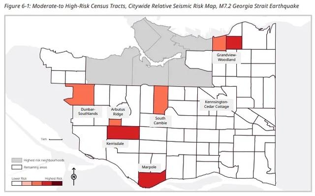 如果温哥华发生地震，哪些区域灾难严重？6个高风险区7个中风险区-10.jpg