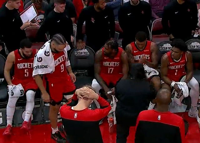 NBA常规赛：火箭拒雷霆逆转三连胜 狄龙SGA爆发冲突申京20+14+9-3.jpg