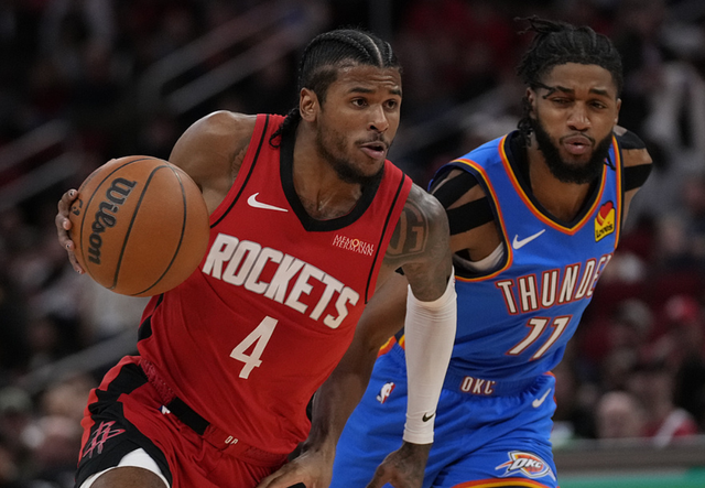 NBA常规赛：火箭拒雷霆逆转三连胜 狄龙SGA爆发冲突申京20+14+9-12.jpg