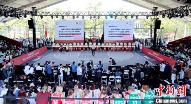 厦门2024 FISU大学生3x3篮球世界杯开幕 全球24强参与角逐-1.jpg