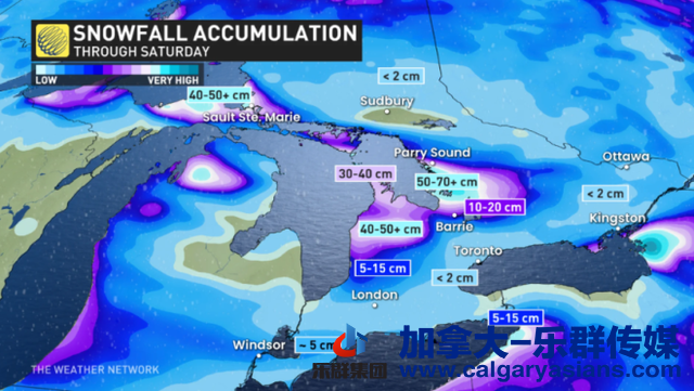 100cm末日级别“雪灾”席卷安省！多伦多北部“沦陷”一片红-4.jpg