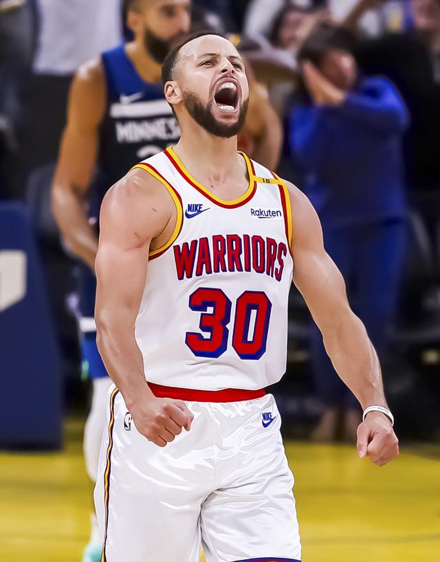 （体育）篮球——NBA常规赛：勇士胜森林狼-7.jpg