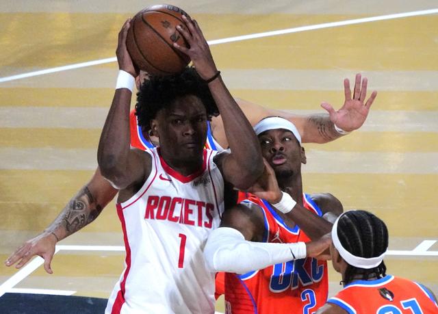 （体育）篮球——NBA杯赛：雷霆胜火箭-1.jpg