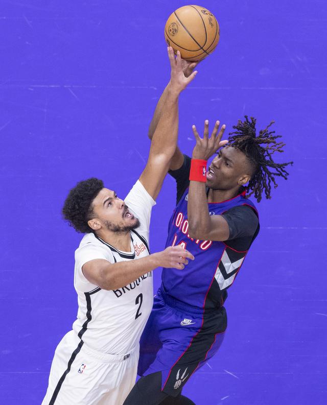 （体育）篮球——NBA常规赛：猛龙不敌篮网-11.jpg