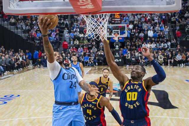 （体育）篮球——NBA常规赛：快船胜勇士-7.jpg