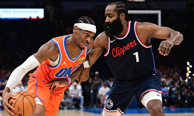 3日NBA前瞻：詹姆斯出场数将追平诺天王 哈登难挡雷霆13连胜？-5.jpg