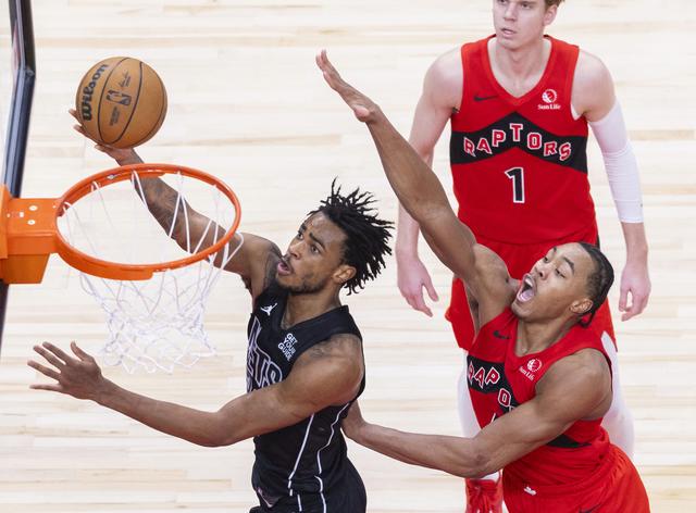 （体育）篮球——NBA常规赛：猛龙胜篮网-5.jpg